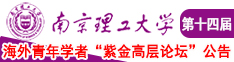 啊爽鸡巴大鸡巴操逼视频南京理工大学第十四届海外青年学者紫金论坛诚邀海内外英才！